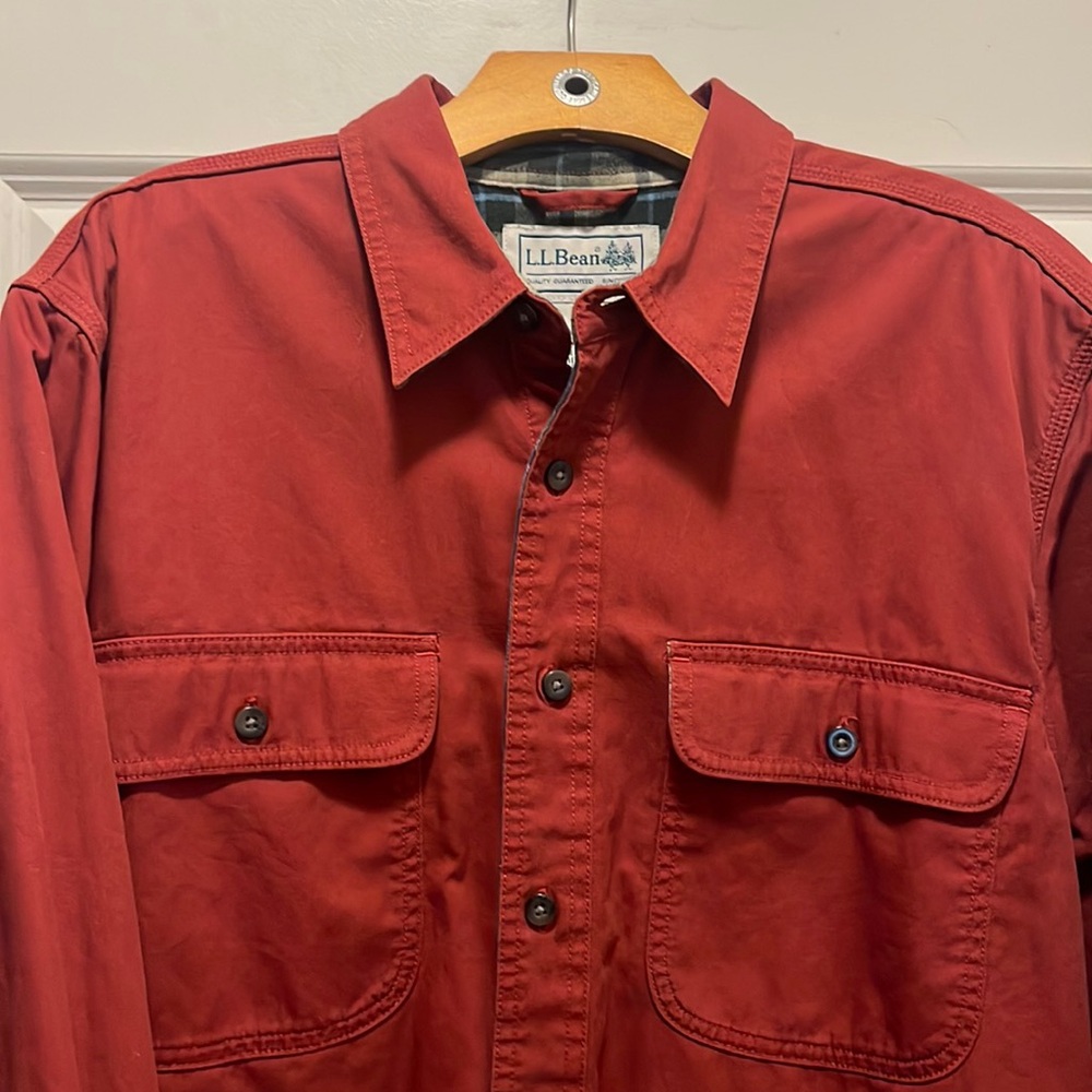 L.L. Bean Men's Red Jacket